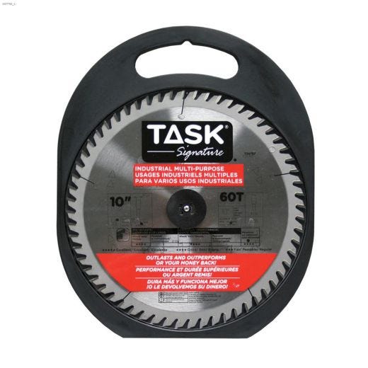 10" x 5/8" 60 Teeth Micrograin TCG Cabinet Shop Blade