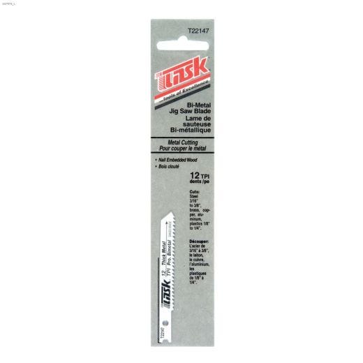 2.76" 12 TPI Bi-Metal U Shank Jig Saw Blade