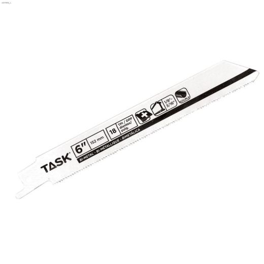 6" x 0.035" 18 TPI Bi-Metal Reciprocating Saw Blade-Bulk