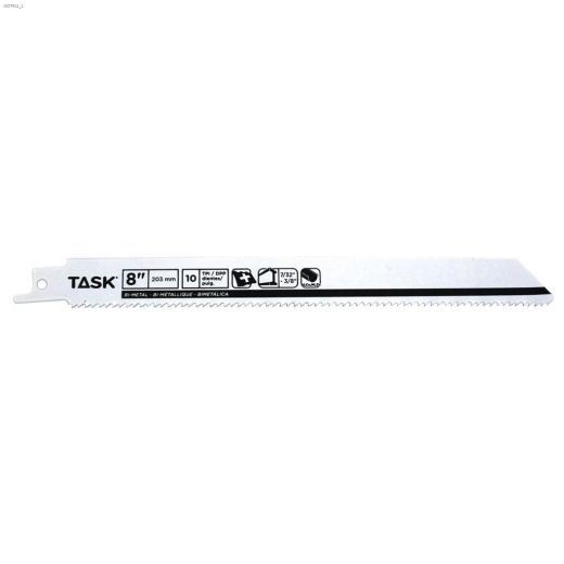 8" x 0.035" 10 TPI Bi-Metal Reciprocating Saw Blade-Bulk