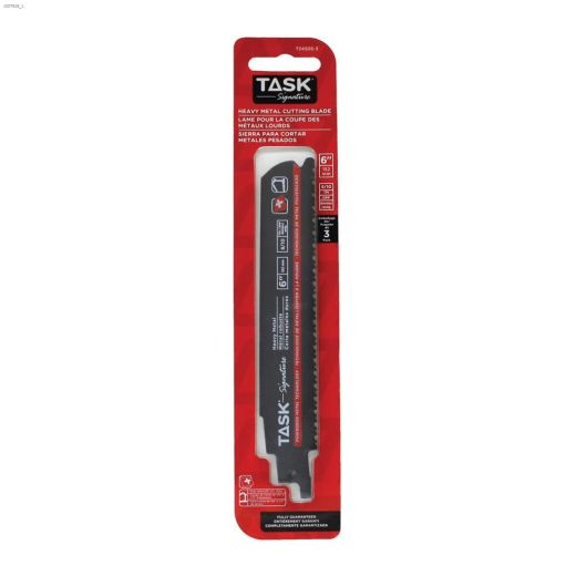 6" x 0.044" 8/10 TPI Reciprocating Saw Blade-3/Pack