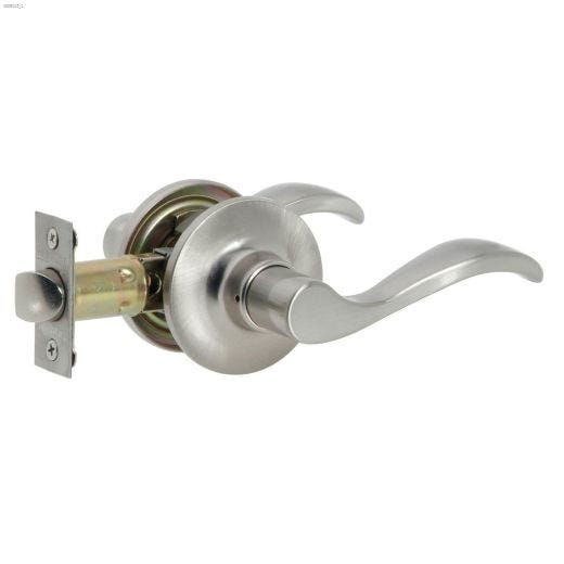 4-1\/2\" Privacy Satin Nickel Bristol Lever Set