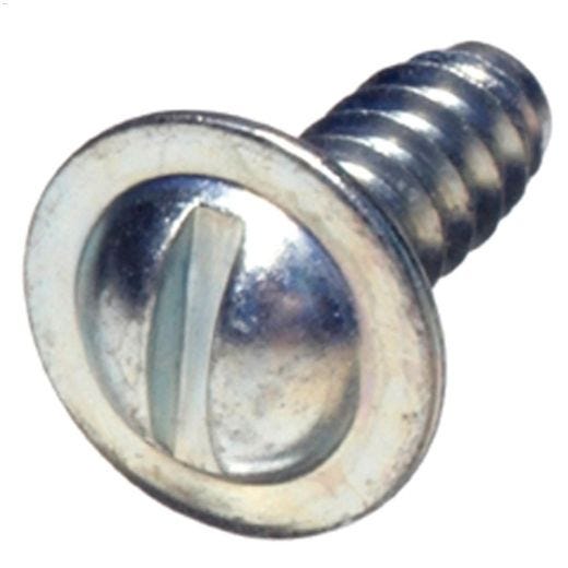 1/4" x 5/8" Zinc Plated Round Head Sheet Metal Screw