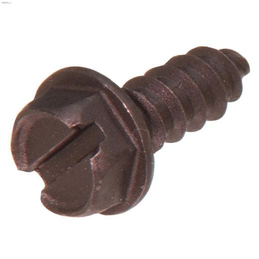 #14 x 3\/4\" Zinc Plated Hex Head Sheet Metal Screw