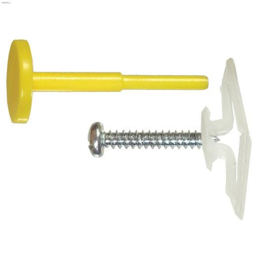 3\/8\" Silver Medium Pop Toggle Anchor-4\/Pack