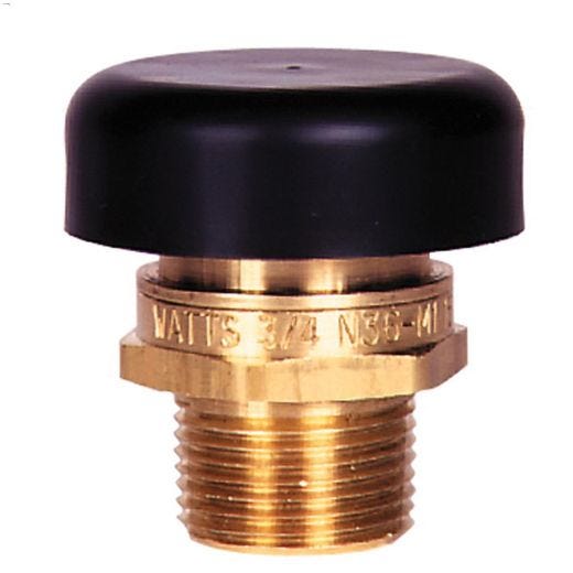 1/2" NPT Male Inlet Brass Vacuum Relief Valve