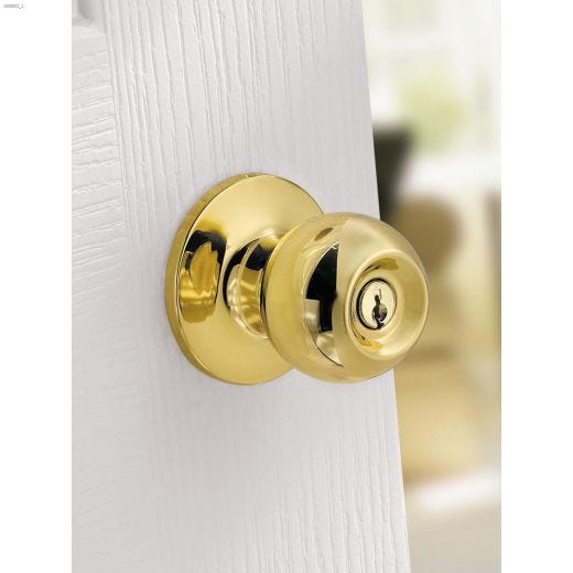 Regina Entry Knob Brass