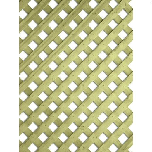 4' x 8' Pressure Treated Wood Privacy Lattice