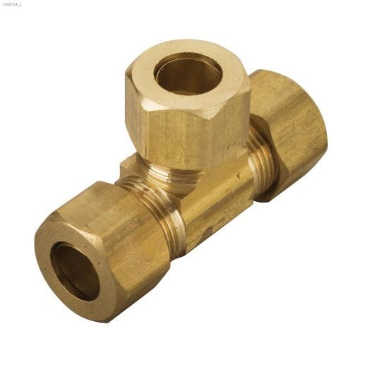 T à Compression de 3/8"