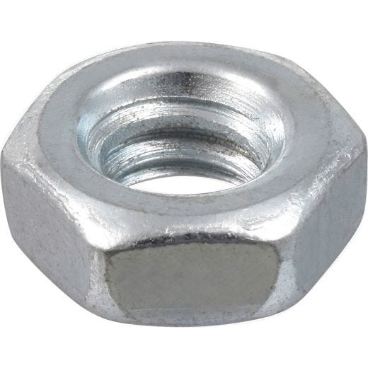 1/4-20 Zinc Plated Finished Hex Nut