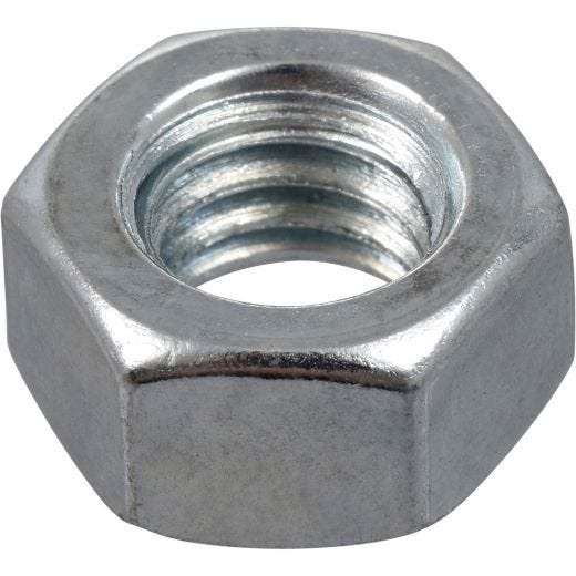 5/16-18 Zinc Plated Finished Hex Nut