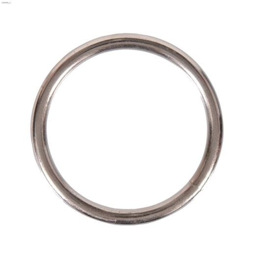 0.177" x 1" Steel Nickel Plated Welded Ring