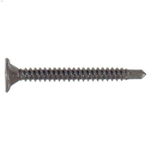 #8 x 1-5\/8\" Gray Self Drilling Cement Board Screw