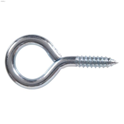 0.162\" x 1-3\/8\" Zinc Eye Screw