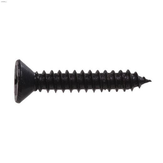 12" x 1-1/4" Black Wood Screw
