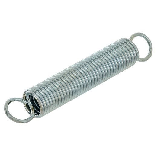 1/4" x 1-9/16" Zinc Plated Extension Spring-1/Pack