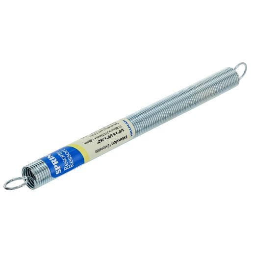 5/8" x 8-3/8" Zinc Plated Extension Spring-1/Pack