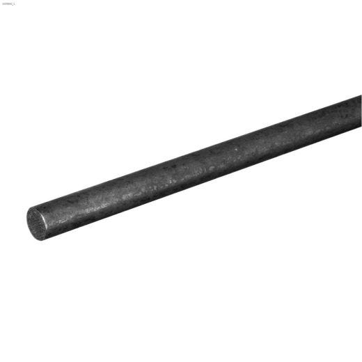 1\/4\" x 3' Hot Rolled Steel Plain Round Weldable Rod