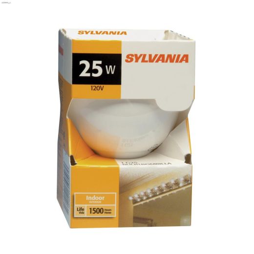 G25 25W White Incandescent Bulb
