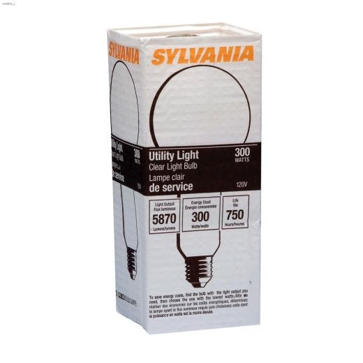 Clear 300 Watt E26 Medium PS30 Incandescent Bulb