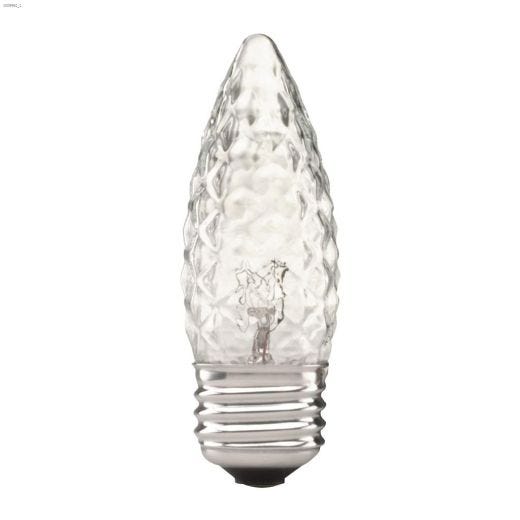 Clear 40 Watt E14 B10 Bent Tip Incandescent Bulb-2\/Pack