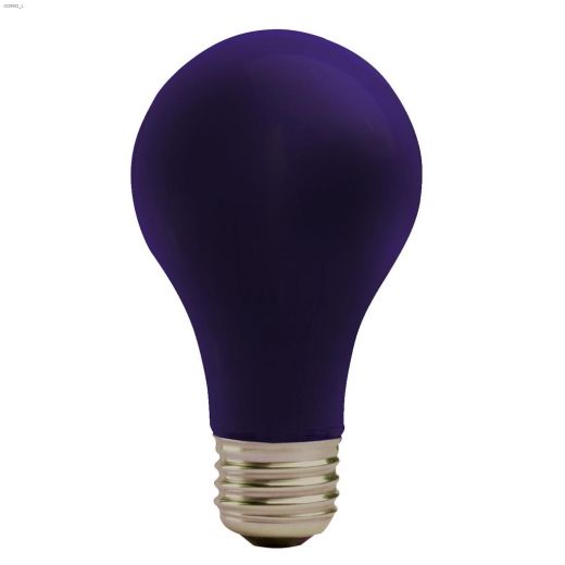 Black 60 Watt E26 Medium A19 Incandescent Bulb