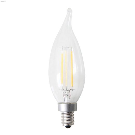 B10 4W Small Base Flame Tip 2700K Dimmable Filament LED Bulb