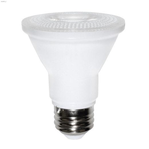 PAR20 7W 3000K 40 Degree Dimmable LED Bulb-6/Pack