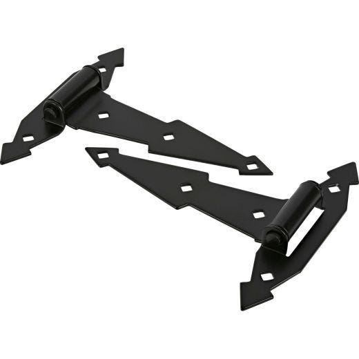 8" Penture de barrière noire