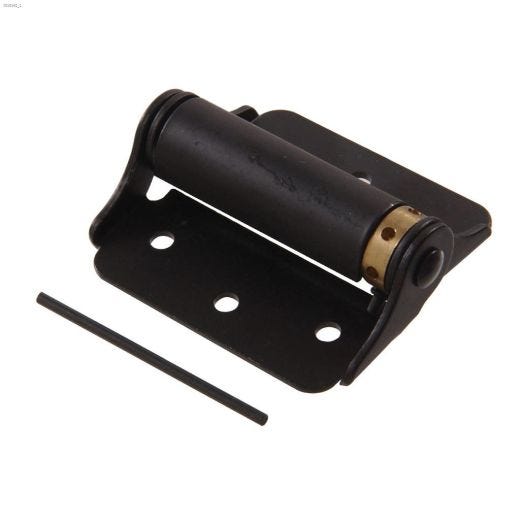 3" Black Adjustable Screen Door Spring Hinge-2/Pack