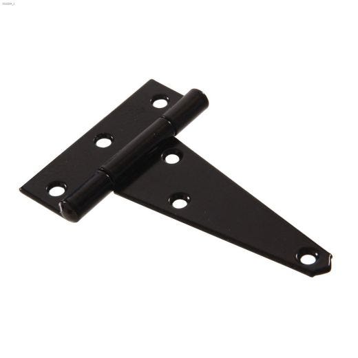 6" Charnière en T robuste noire