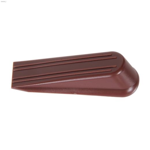 3" Brown Door Stop Wedge
