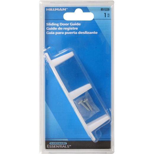 Guide de porte double coulissante