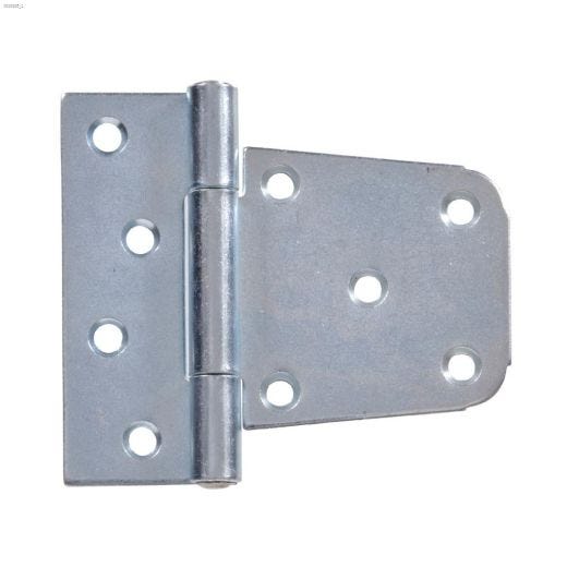 3-1\/2\" x 5-1\/8\" Zinc Plated Heavy Duty T-Gate Hinge