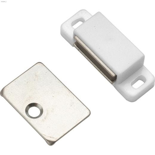 16 mm x 44 mm White Functional Catch