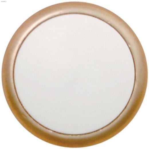 Bouton en Laiton Poli de 1 3/8"