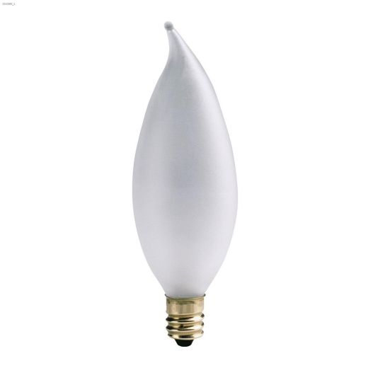 B10 25W Small Base Frosted Incandescent Bulb-2/Pack