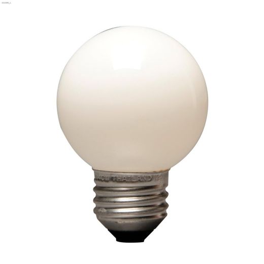 G16.5 40W Medium Base White Incandescent Bulb-2/Pack