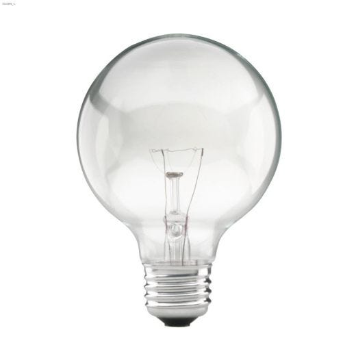 Clear 40 Watt E26 Med G25 Globe Incandescent Bulb