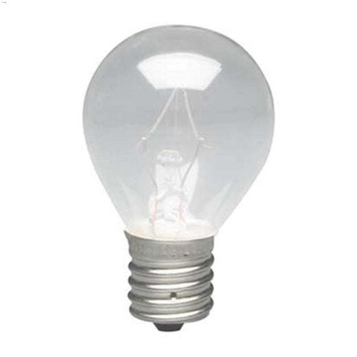 S11 7.5W Medium Base Clear Incandescent Bulb