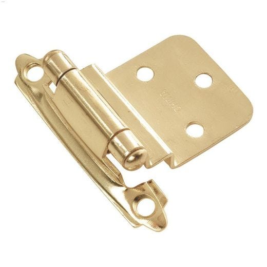 3/8" Inset/Offset Steel Self-Closing Hinge