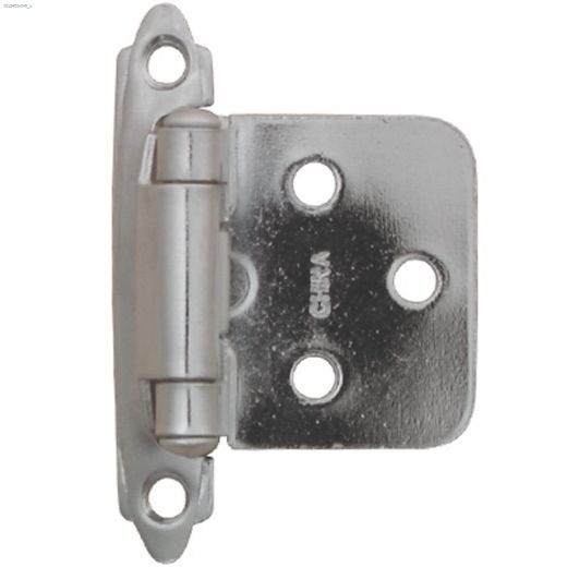 Penture affleurante à fermeture automatique en acier chromé