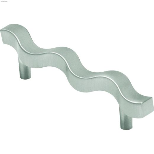 3.78" Satin Nickel Euro Contemporary Door Pull/Handle