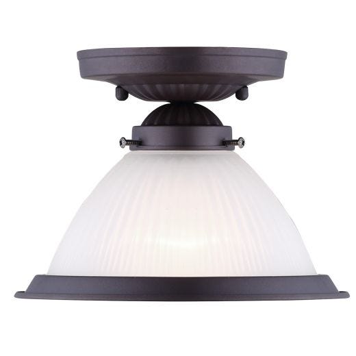 Halophane 1 Light A 60 Watt Ceiling Light