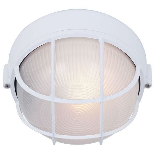Marine 7" Round Outdoor Wall Fixture