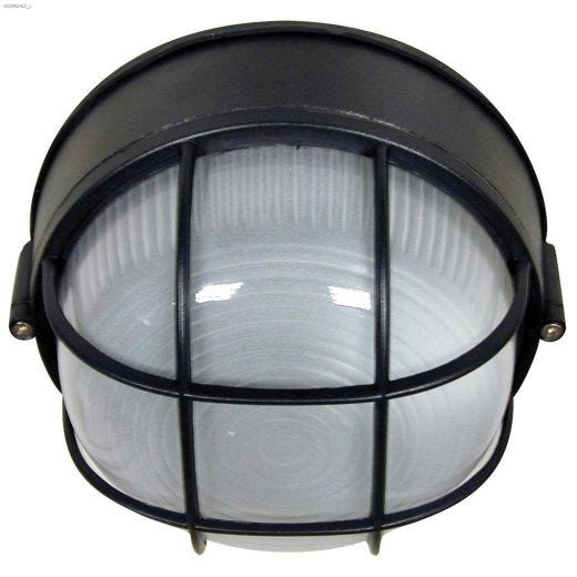 Marine 7" Round Outdoor Wall Fixture