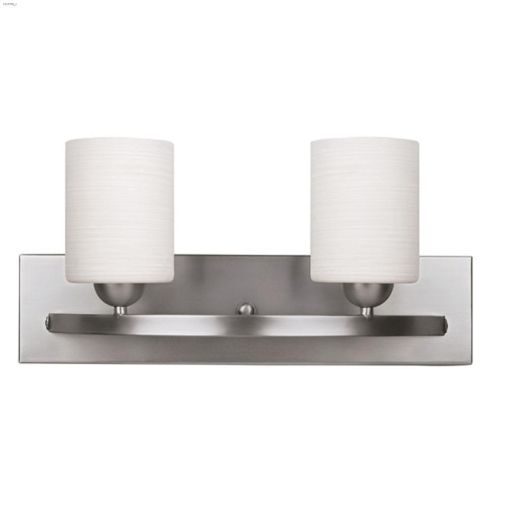 Hampton 2 Light A19 100 Watt Vanity Light