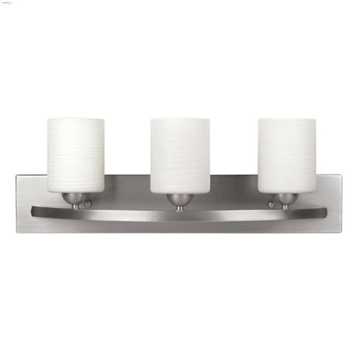 Hampton 3 Light A19 100 Watt Vanity Light