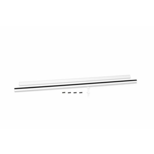 6' Top & Bottom Rail For Glass