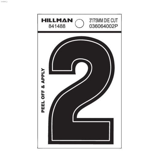 Lettres et chiffres en vinyle, pelables, de 3"